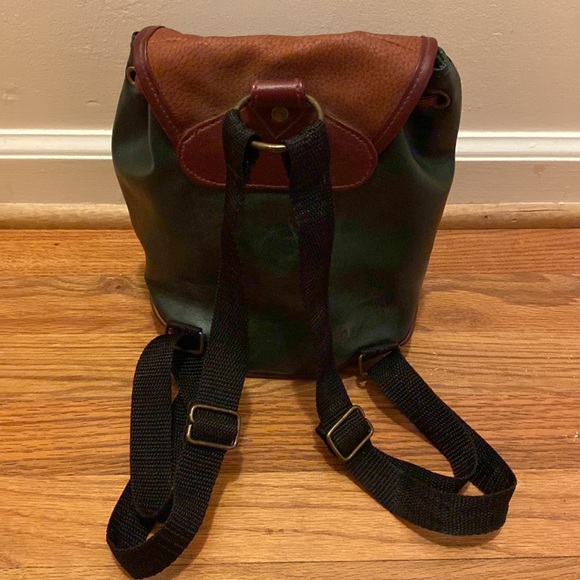 Mini Faux Leather Backpack - Picture 2 of 4